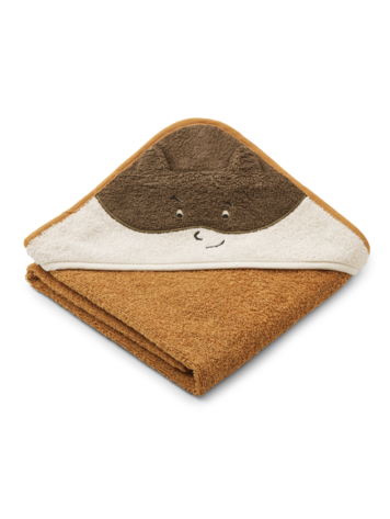 Liewood Albert Badjas Met Capuchon - Superhero/Golden Caramel