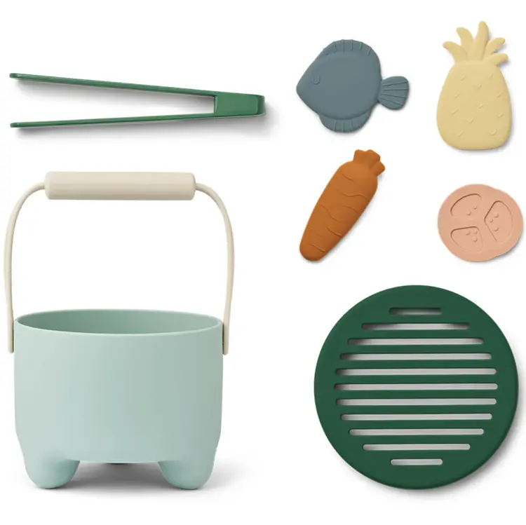 Liewood Wesley BBQ Play Set - Ice Blue Multi Mix