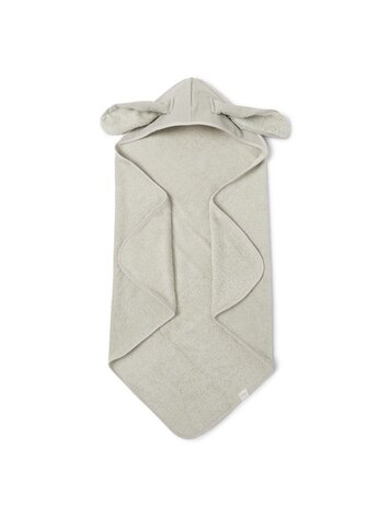 Babyshower Bunny Bath Cape - Dune Powder