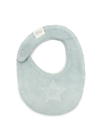 Babyshower Fancy Slabbetje - Mint Breeze