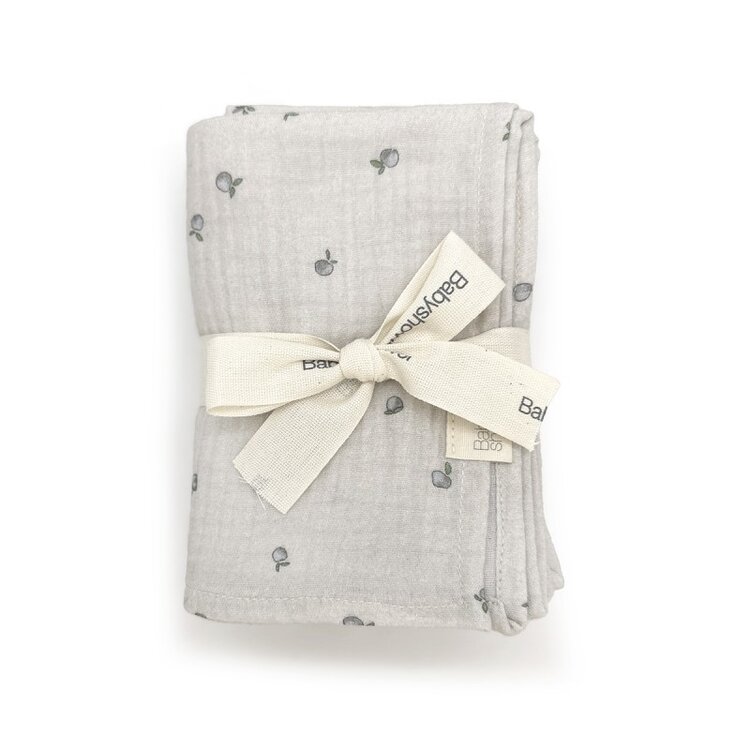 Babyshower 3 Mini Swaddle Set - Apricot