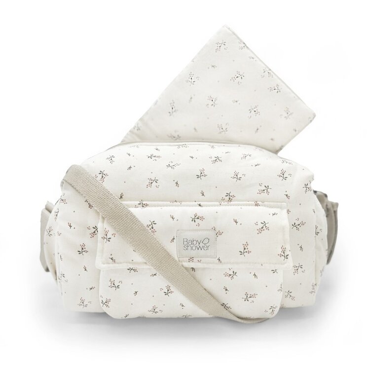 Babyshower Camila Stroller Bag Canvas - Roseberry