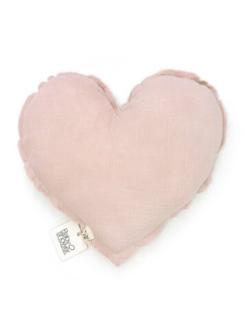 Babyshower Hart Kussen - Nude Powder