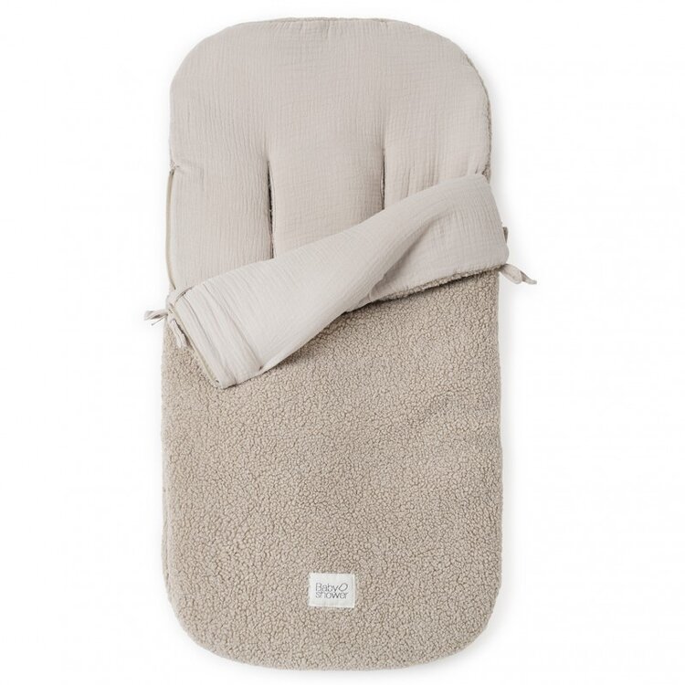 Babyshower Comfort Voetenzak - Latte Doodle