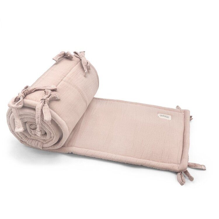 Babyshower Doux Crib Liner - Nude Powder