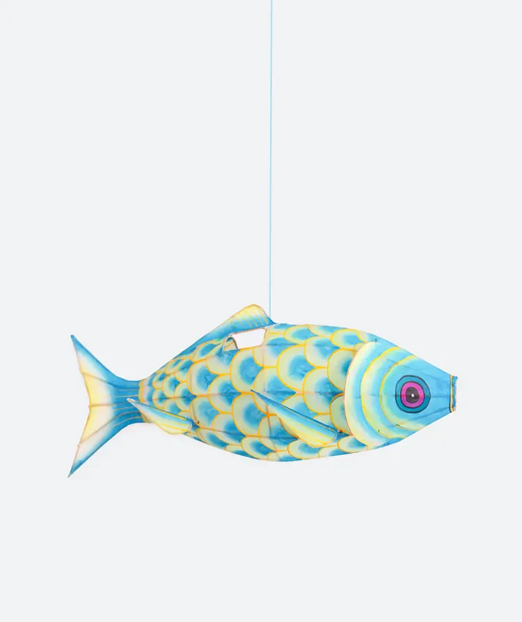 Petit Pan Lampion Karper - Bleu