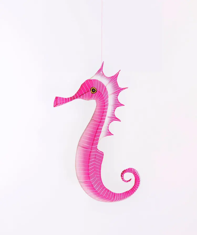 Petit Pan Pendant Lamp Seahorse - Roze