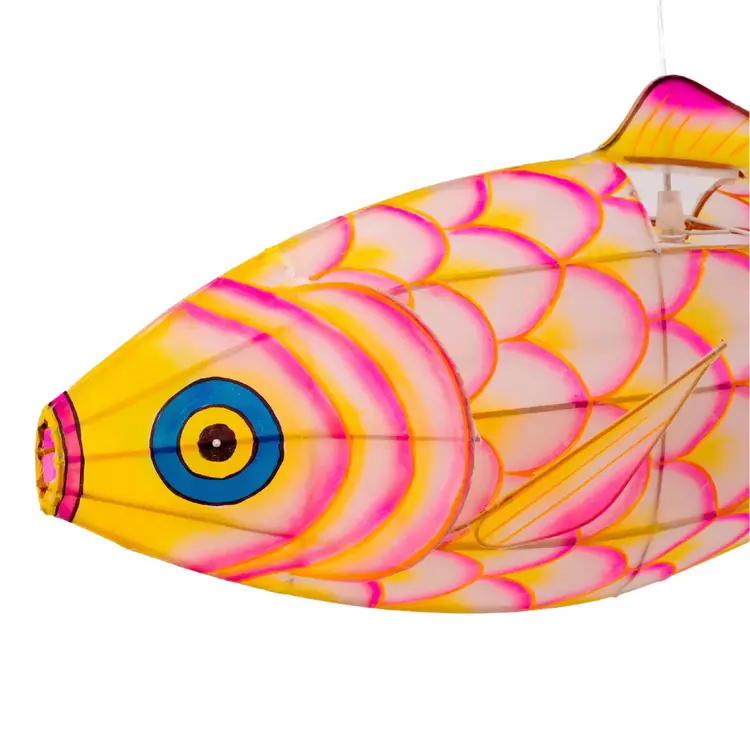 Petit Pan Pendant Lamp Carp - Geel S