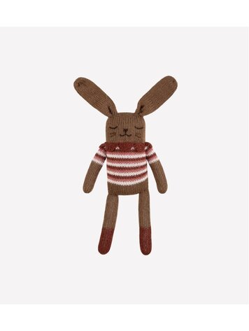 Main Sauvage Bunny Knit Toy - Sienna Vintage Top