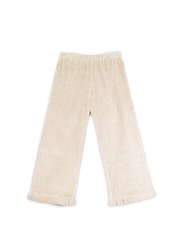 Mipounet Cuore Corduroy Pant - Ecru