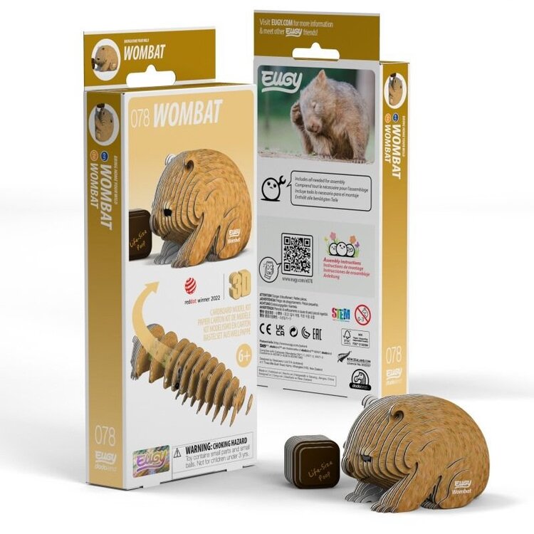 3D Kit Cardboard  - Wombat