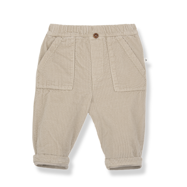 1+ in the family Louis Lined Pants - Tortora