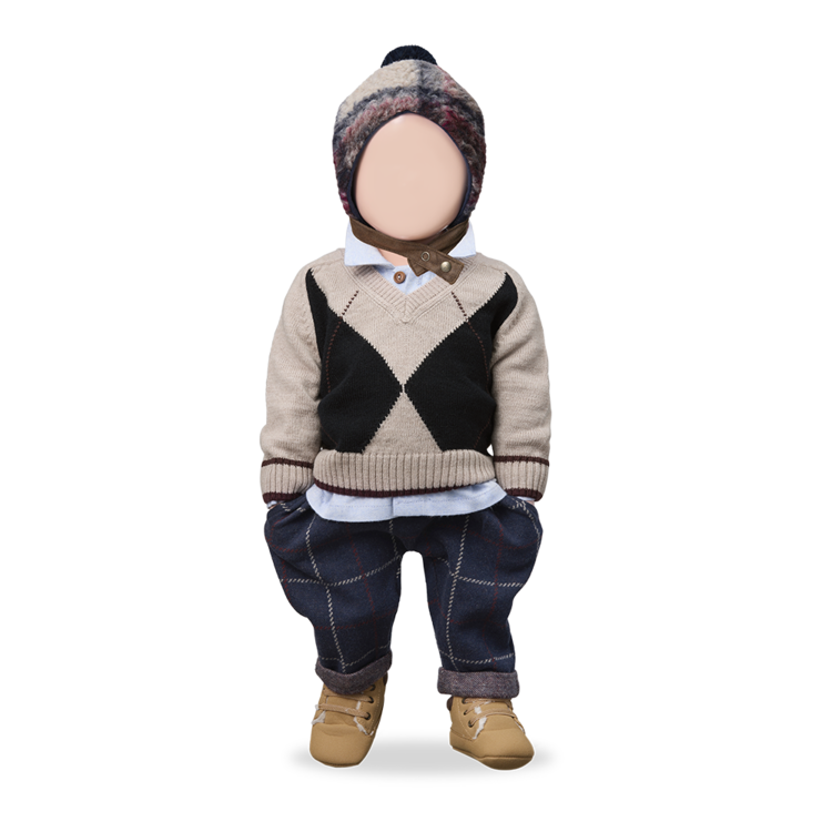 1+ in the family Robin Pants - Dark Blue