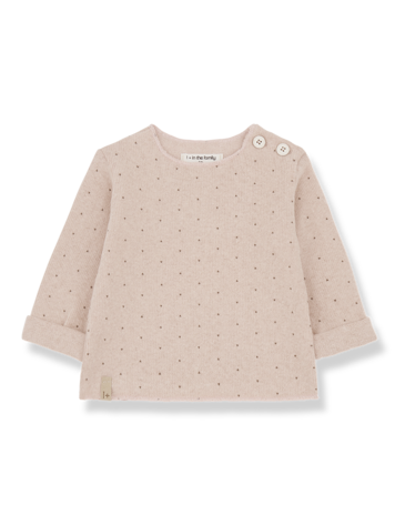 1+ in the family Jutta L. Sleeve T-shirt - Nude
