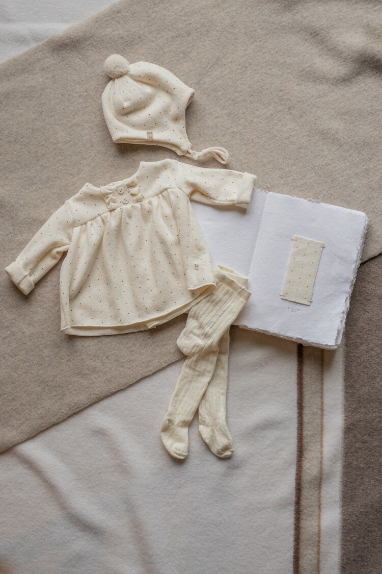 1+ in the family Carlota Beanie - Ecru