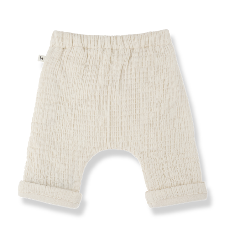 1+ in the family Ramon Lined Pants - Ecru
