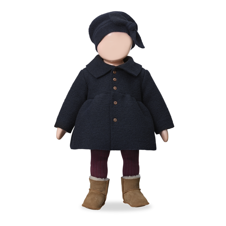 1+ in the family Anne Coat - Dark Blue