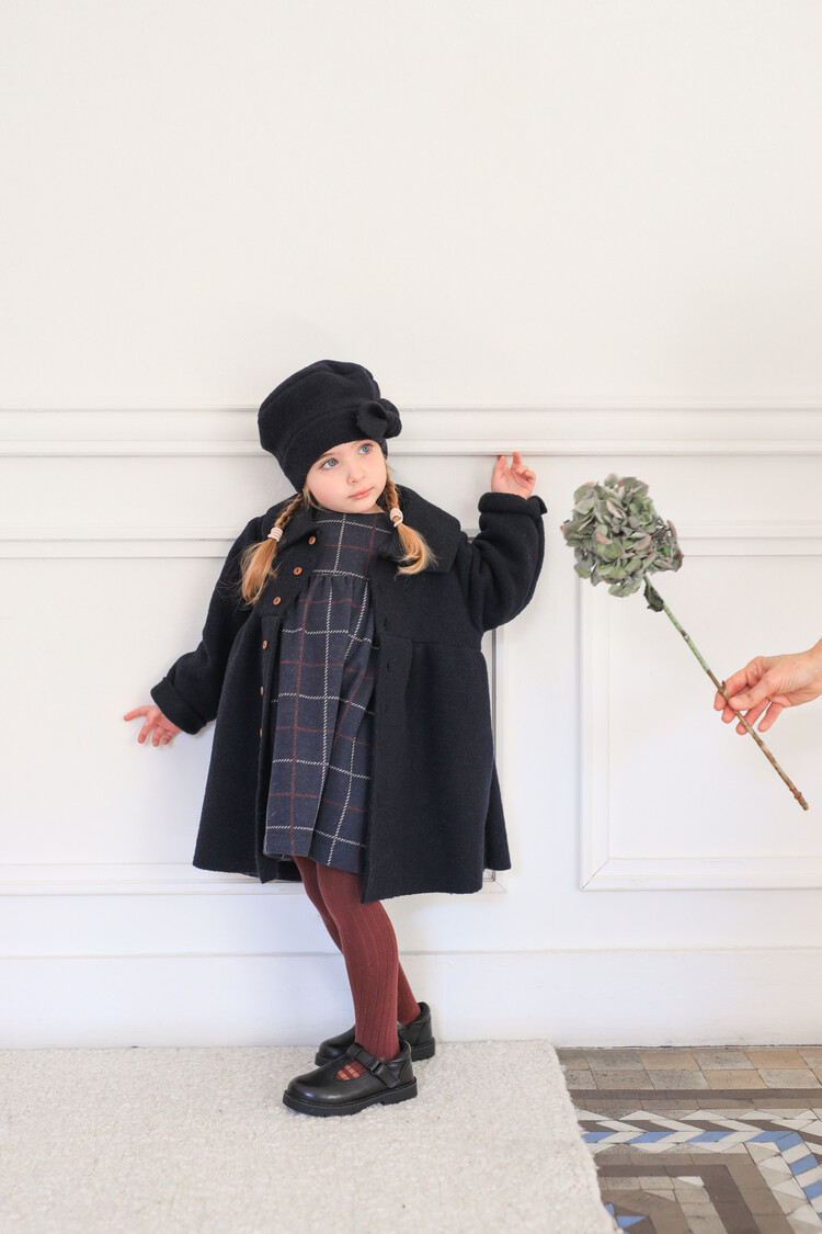 1+ in the family Anne Coat - Dark Blue