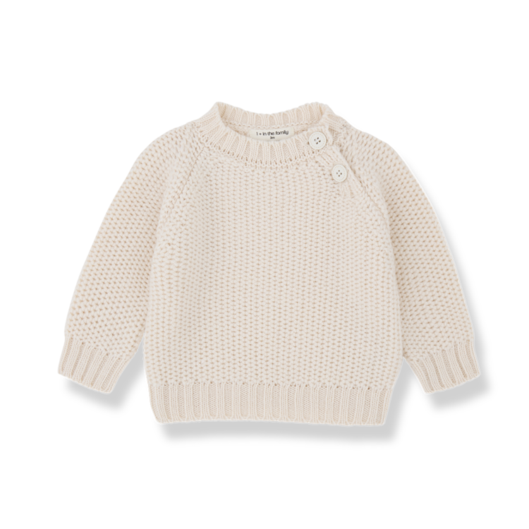 1+ in the family Jonas Sweater - Ecru