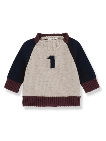 1+ in the family Patrick Sweater - Tortora