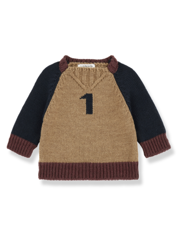 1+ in the family Patrick Sweater - Castagna