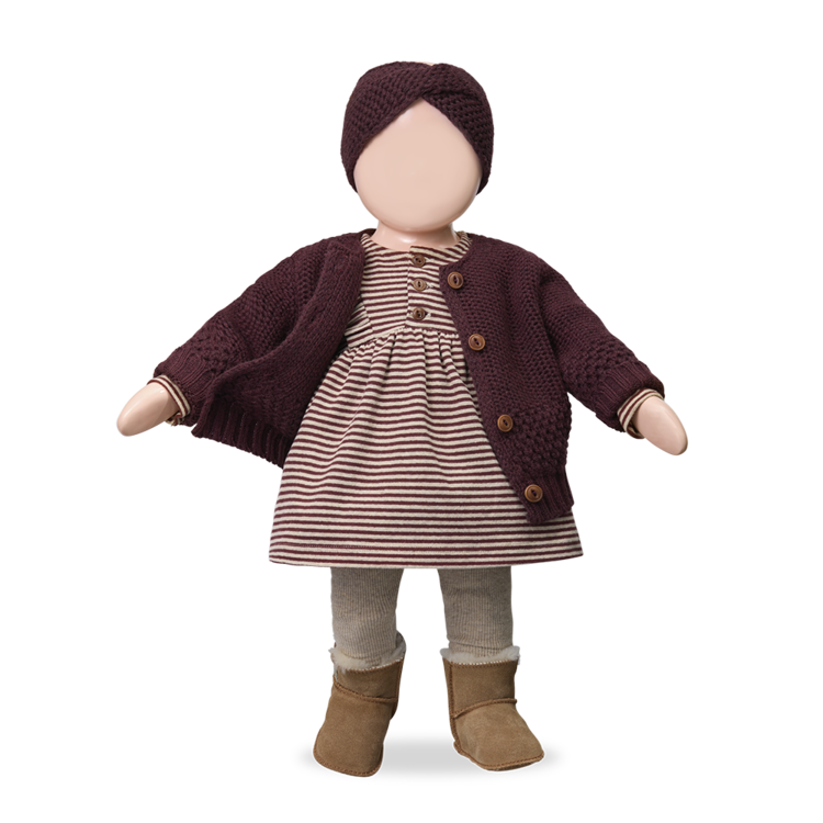 1+ in the family Malene Jacket - Melanzana
