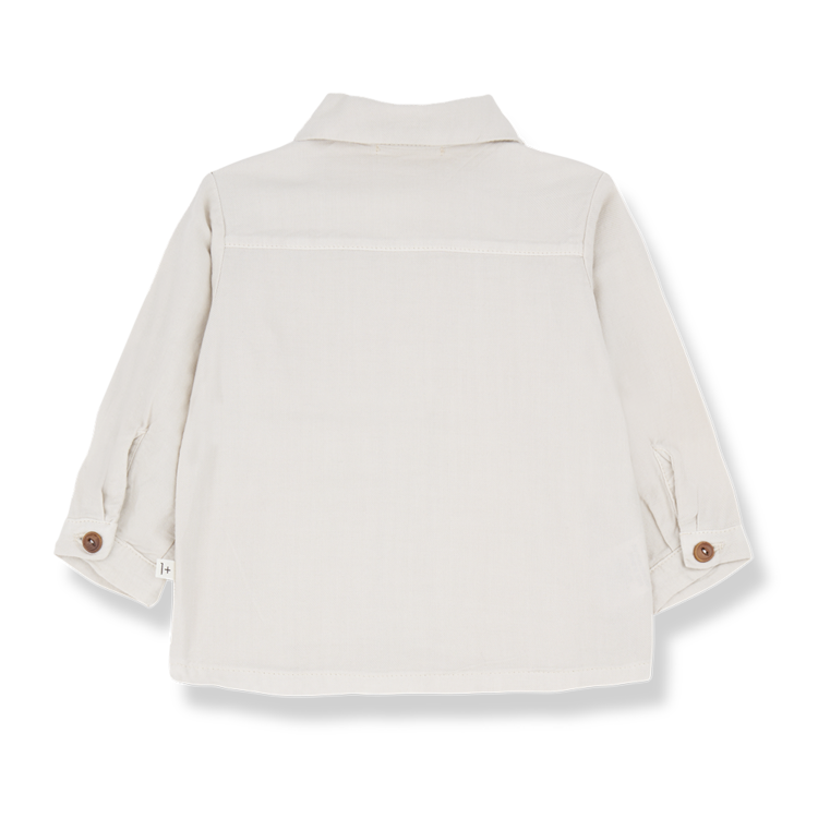 1+ in the family Guillaume Button Down Shirt - Rice