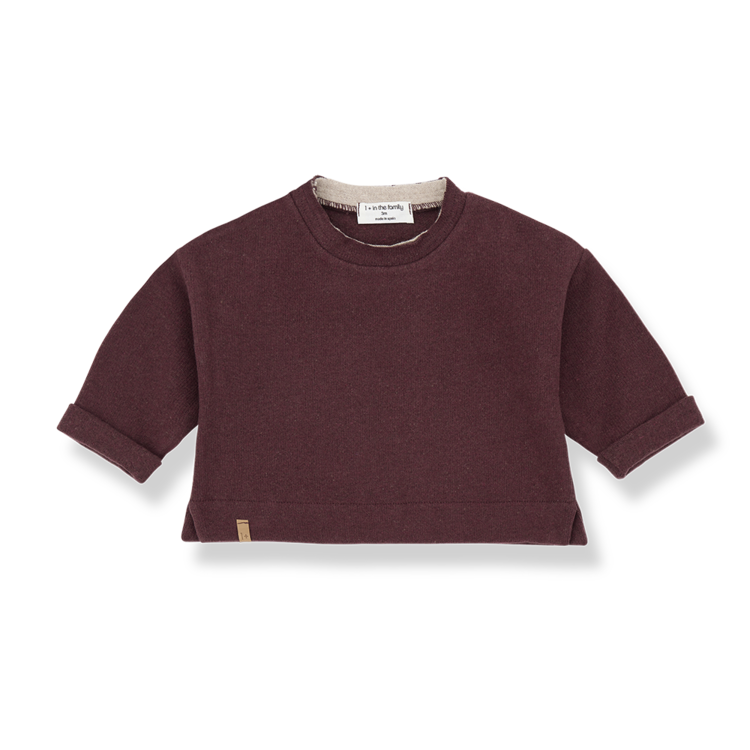 1+ in the family Felix Sweater - Melanzana