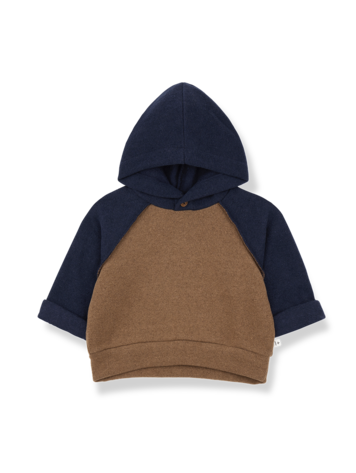 1+ in the family Hakon Hooded Sweater - Castagna