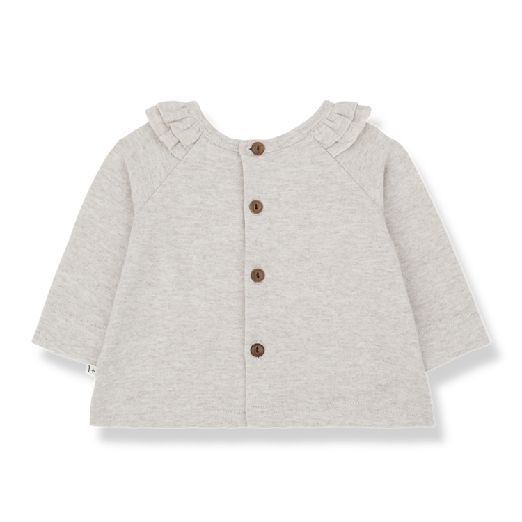 1+ in the family Brigitte Girly T-shirt - Rice