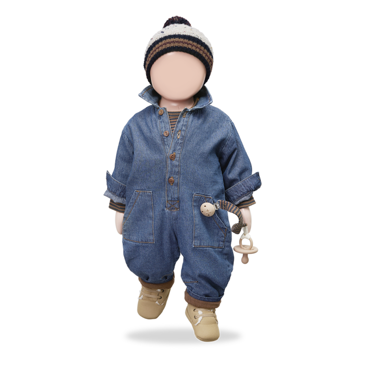 1+ in the family Vitus Lined Overall - Denim