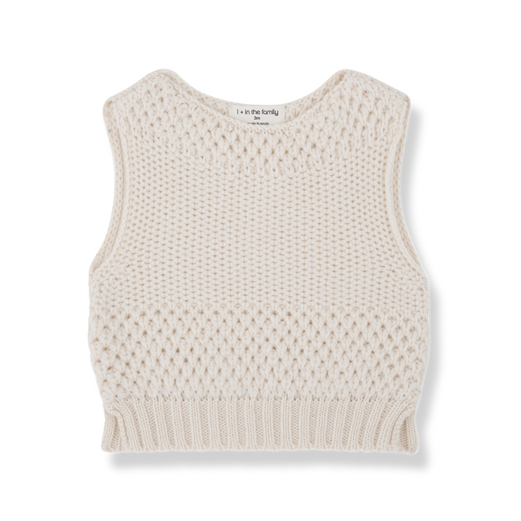 1+ in the family Karin Vest - Ecru
