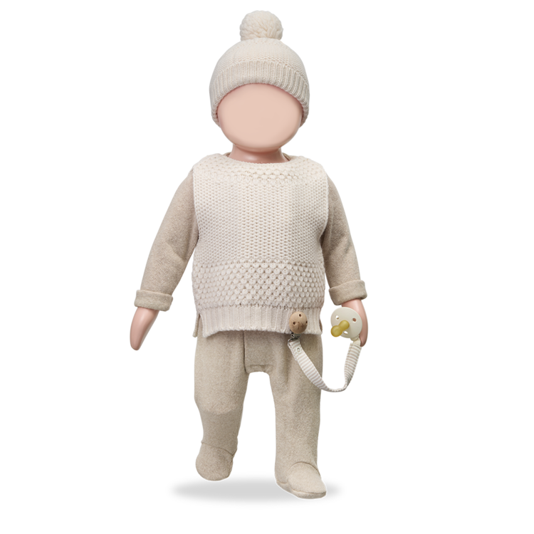 1+ in the family Karin Vest - Ecru