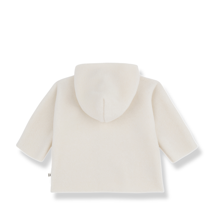 1+ in the family Ayala Hooded Jacket - Ecru