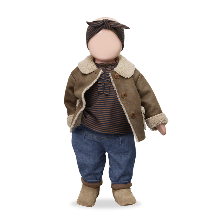 1+ in the family Filippa Collar Jacket - Brown