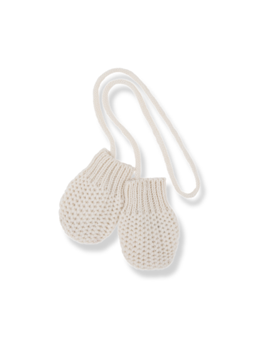 1+ in the family Demi Mittens - Ecru