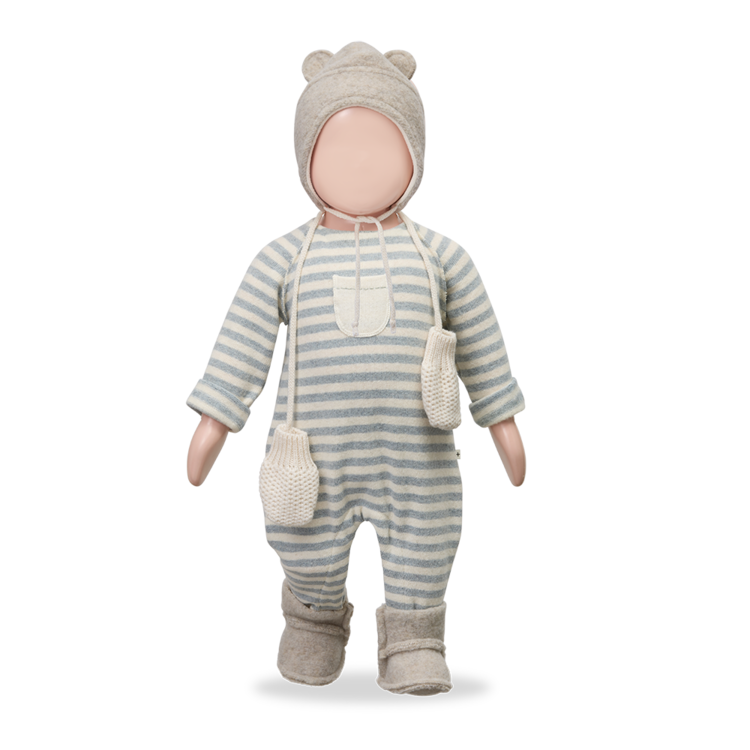 1+ in the family Demi Mittens - Ecru