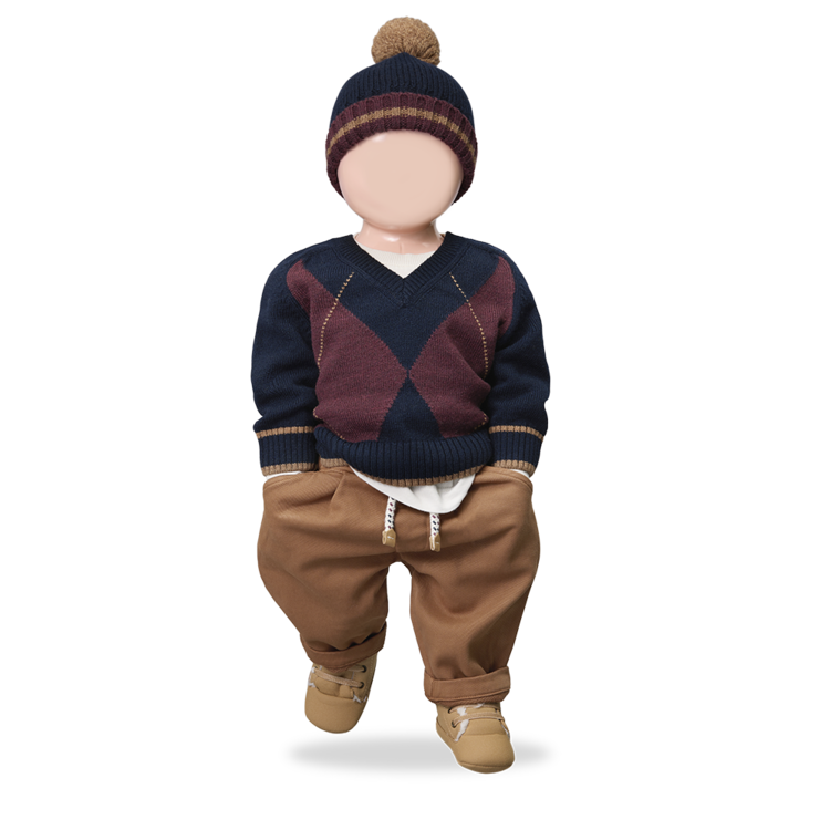 1+ in the family Blas Pants - Castagna