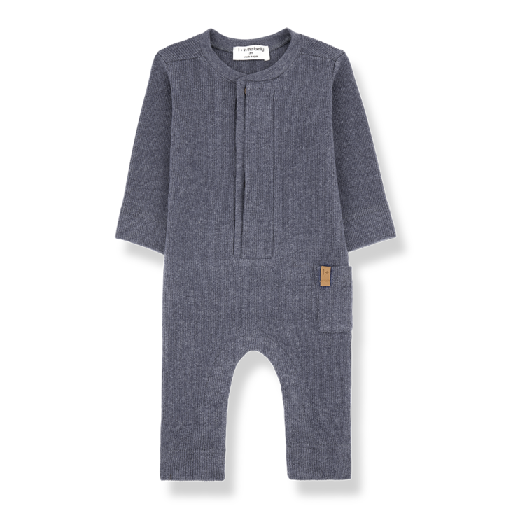 1+ in the family Tim Jumpsuit - Denim