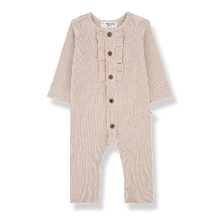 1+ in the family Elsa Girly Jumpsuit - Nude