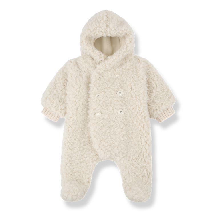 1+ in the family Floriane Polar Suit - Ecru
