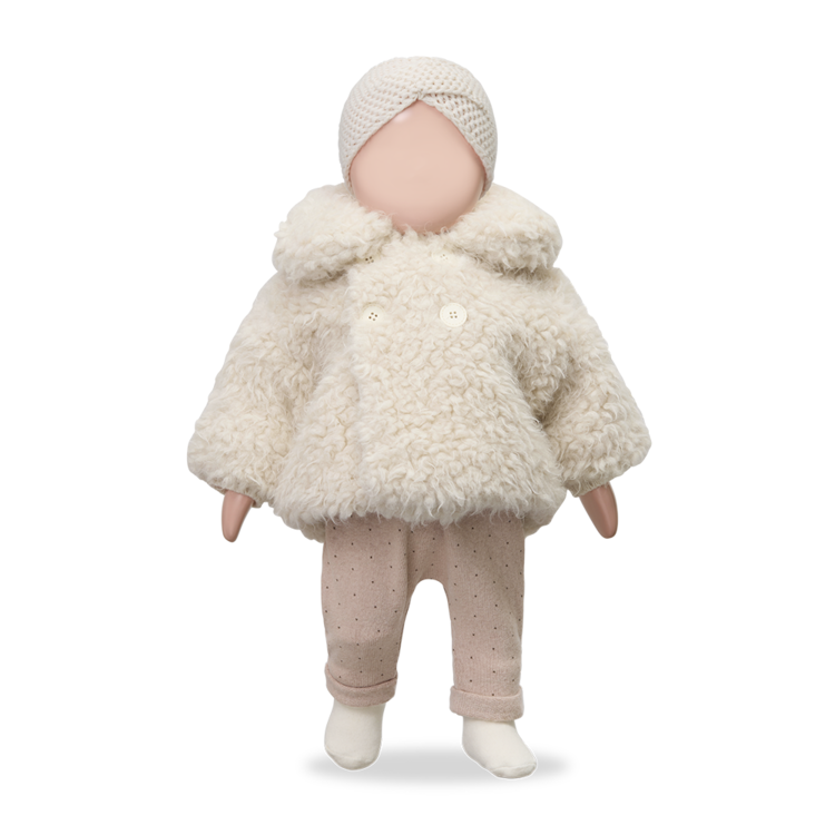 1+ in the family Emilia Coat - Ecru