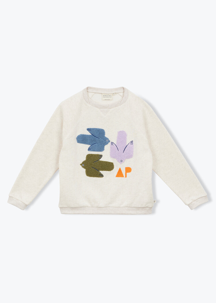 Arsène & Les Pipelettes Gaetane Sweater - Sand Chine