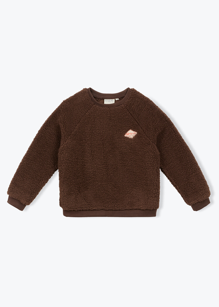 Arsène & Les Pipelettes Gilbert Sweater - Brown