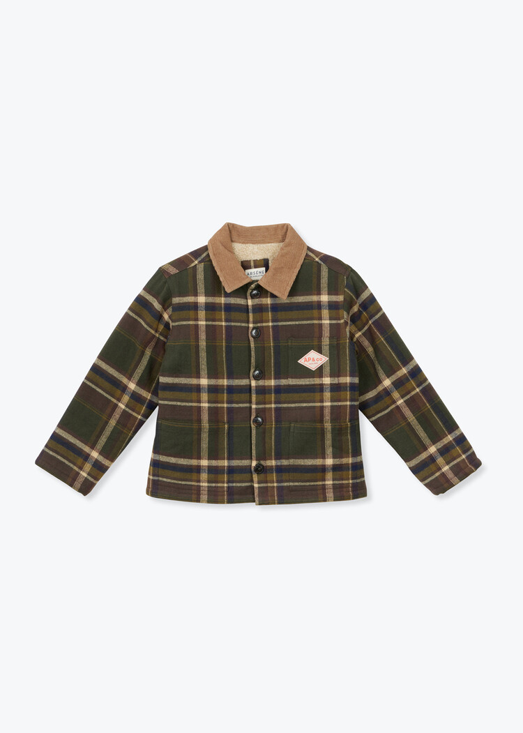 Arsène & Les Pipelettes Gabin Jacket - Forest Green