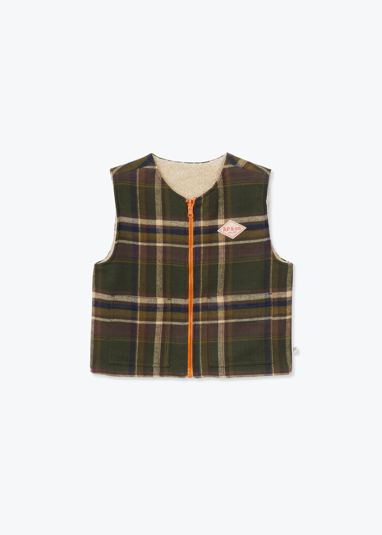 Arsène & Les Pipelettes Giacomo Jacket - Forest Green