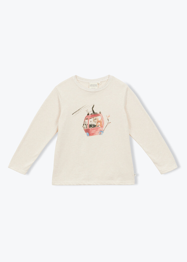 Arsène & Les Pipelettes Gao T-shirt - Sand Chine