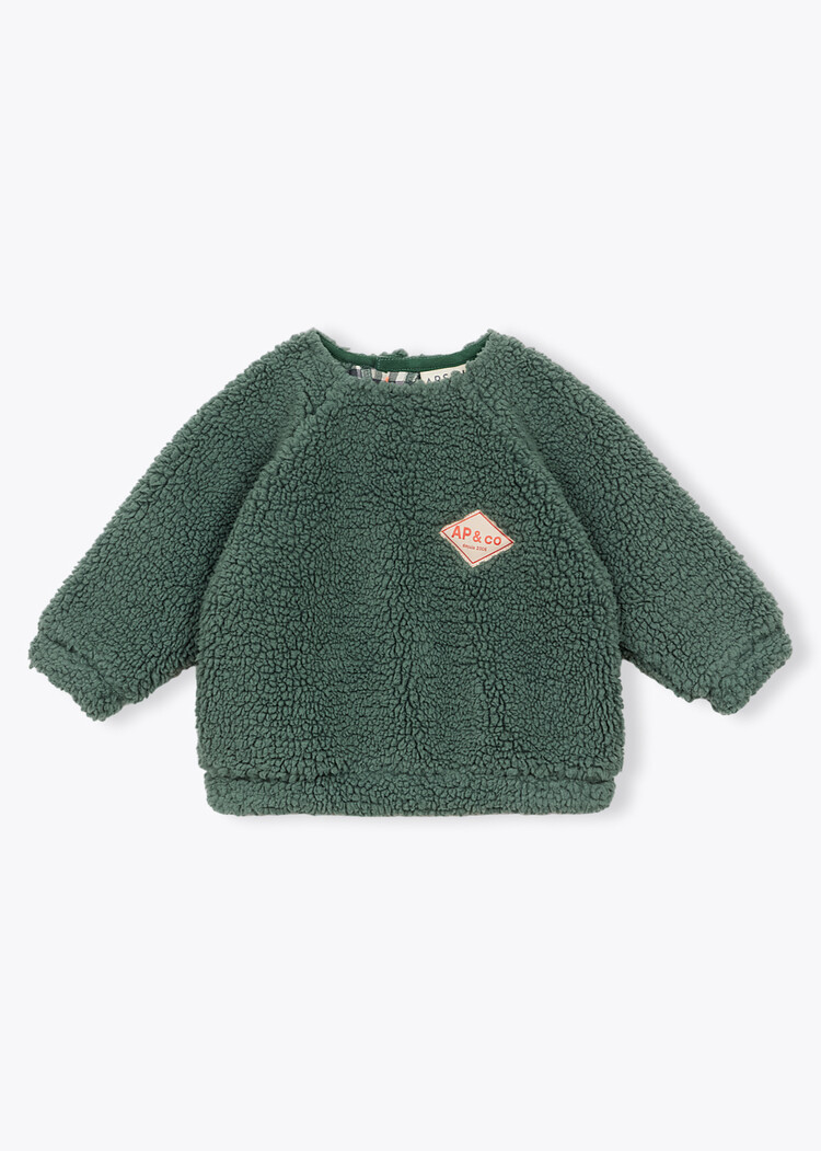 Arsène & Les Pipelettes Gonzalo Sweater - Green