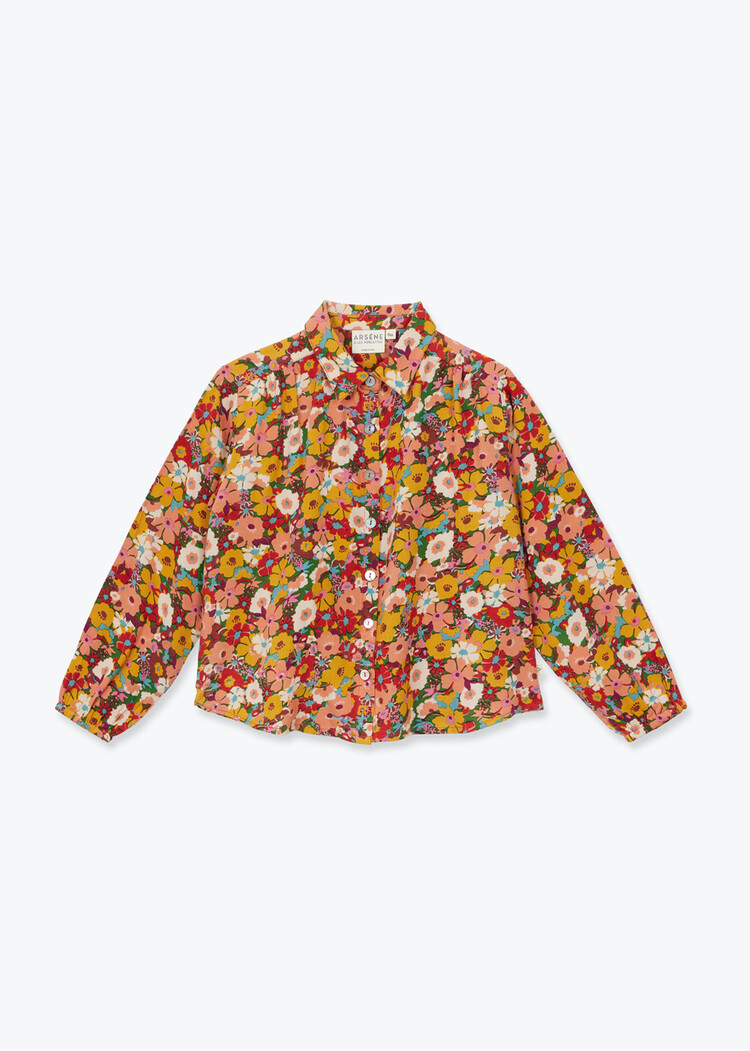 Arsène & Les Pipelettes Giena Blouse - Fleurs