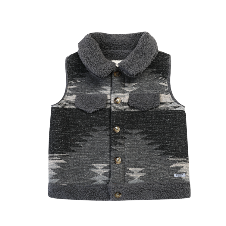 Donsje Amsterdam Lensen Gilet - Cloudy Grey